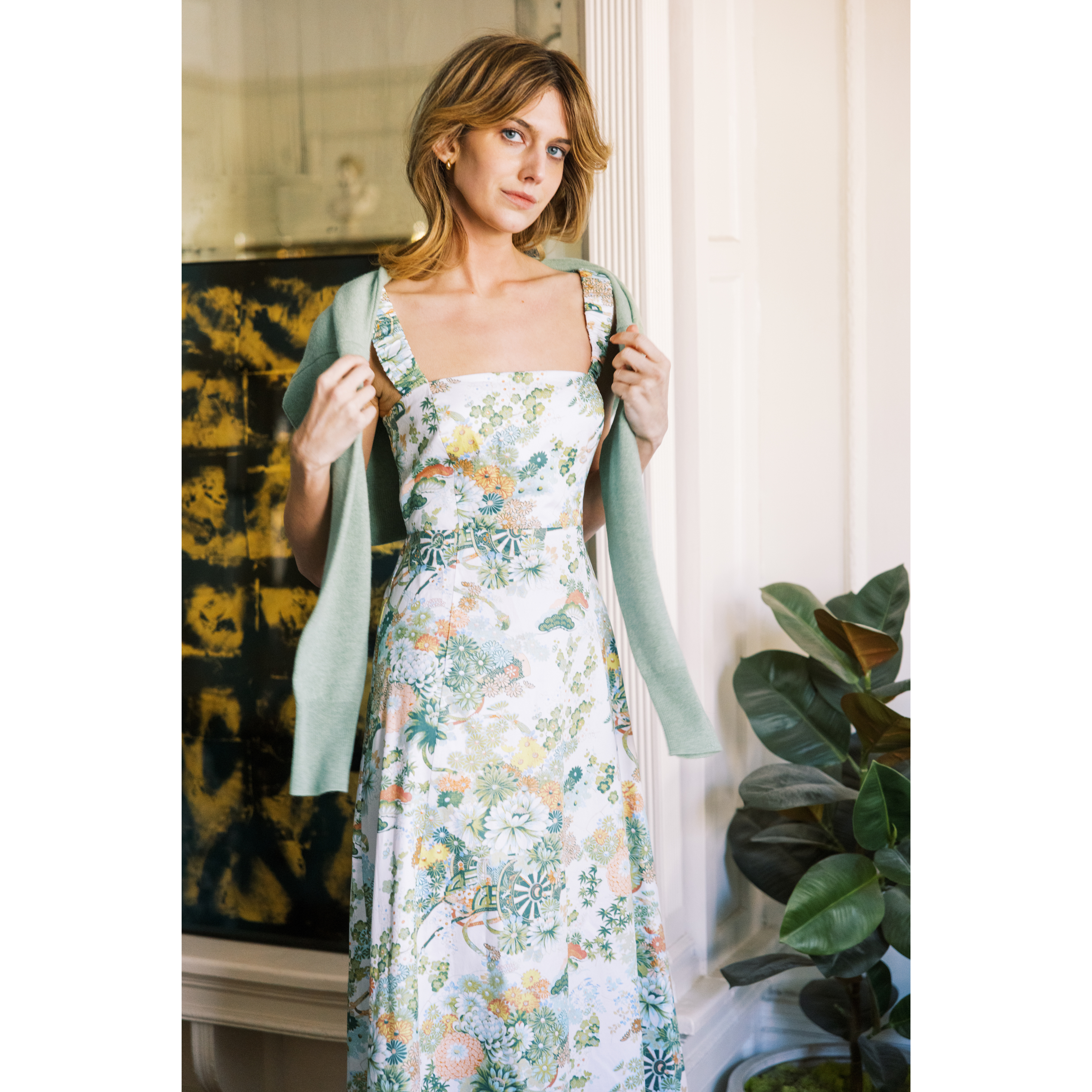 MASON'S DAUGHTER | Maxi Dress, Spring Chinoiserie