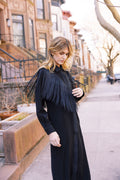 MASON by MASON'S DAUGHTER Marcia Western Fringe Midi Dress