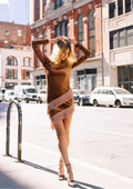 MASON'S DAUGHTER Molly Dress, Velvet Fringe