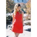 MASON'S DAUGHTER | Mia Dress, Red Cotton Twill