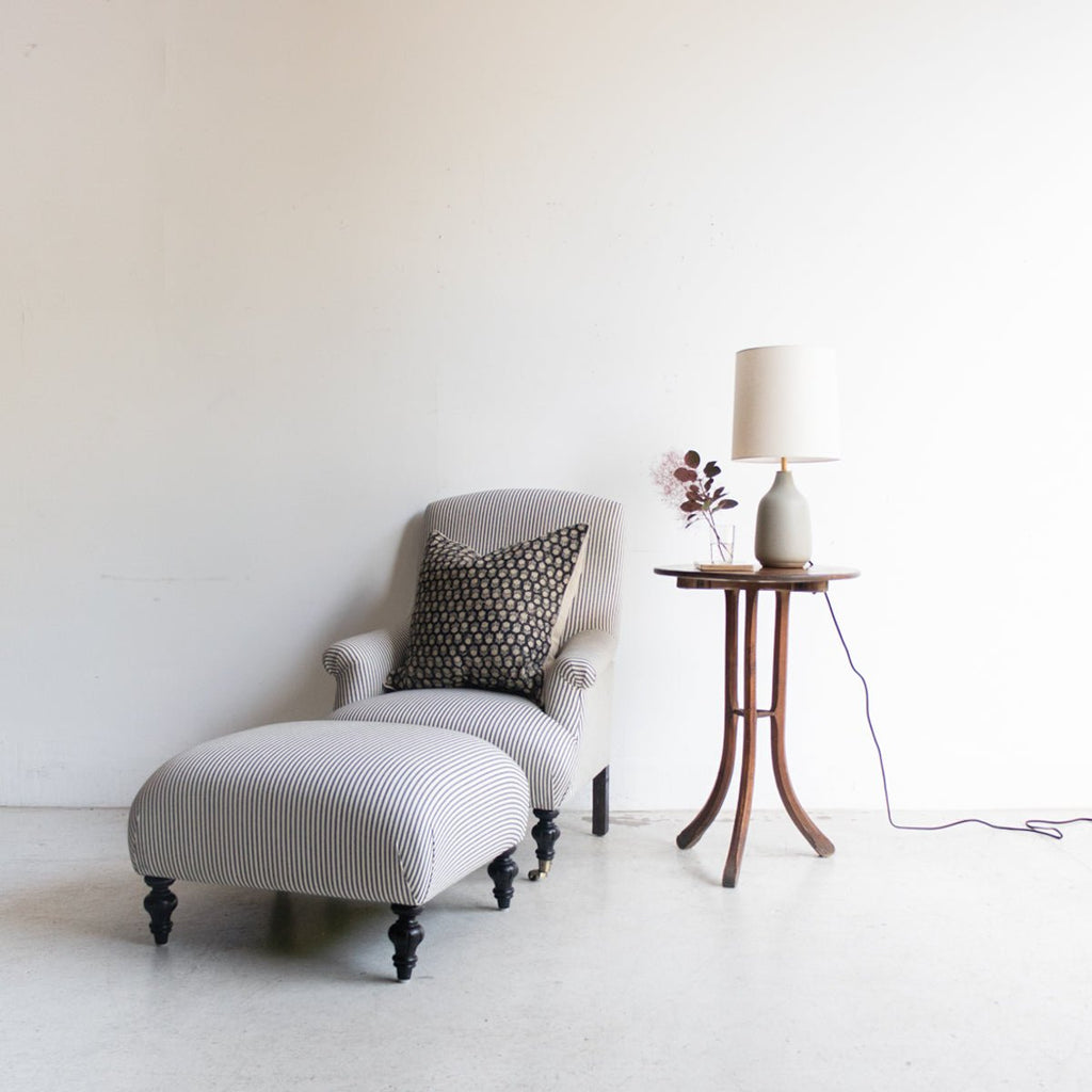 Bellecour Arm Chair and Ottoman