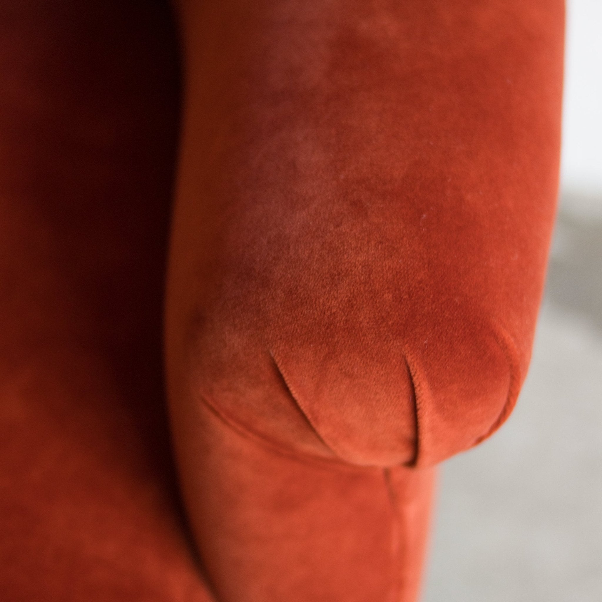 Bellecour Arm Chair | Emile Velvet Burnt Orange