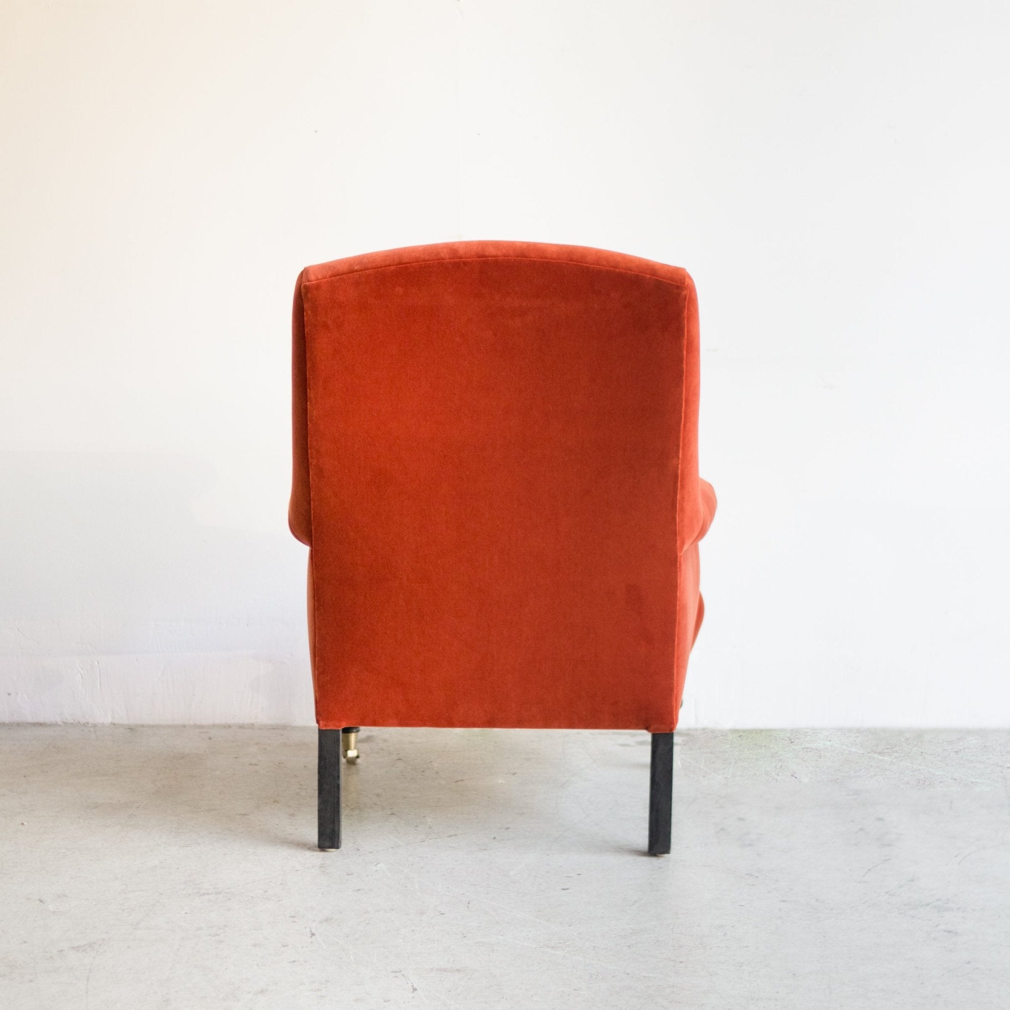 Bellecour Arm Chair | Emile Velvet Burnt Orange
