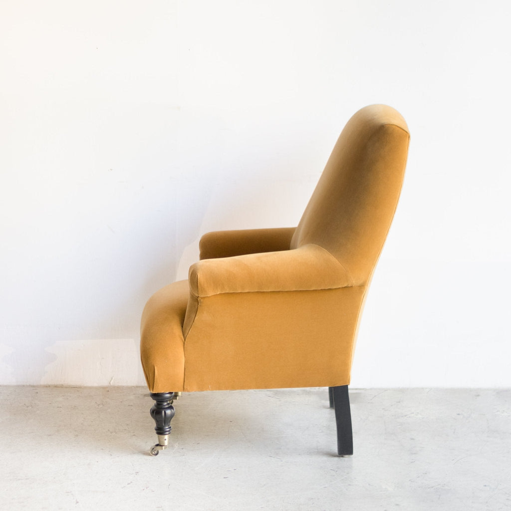 Bellecour Arm Chair | Emile Velvet Caramel