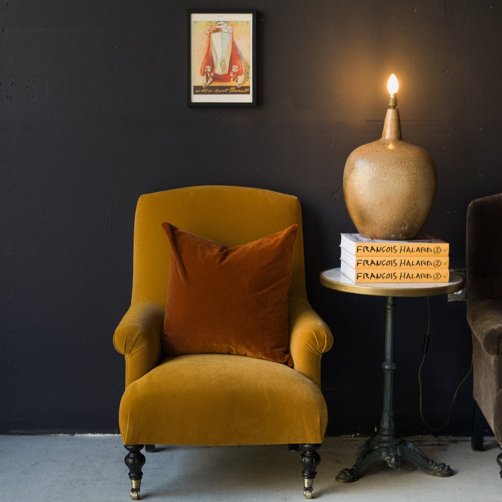Bellecour Arm Chair | Emile Velvet Caramel