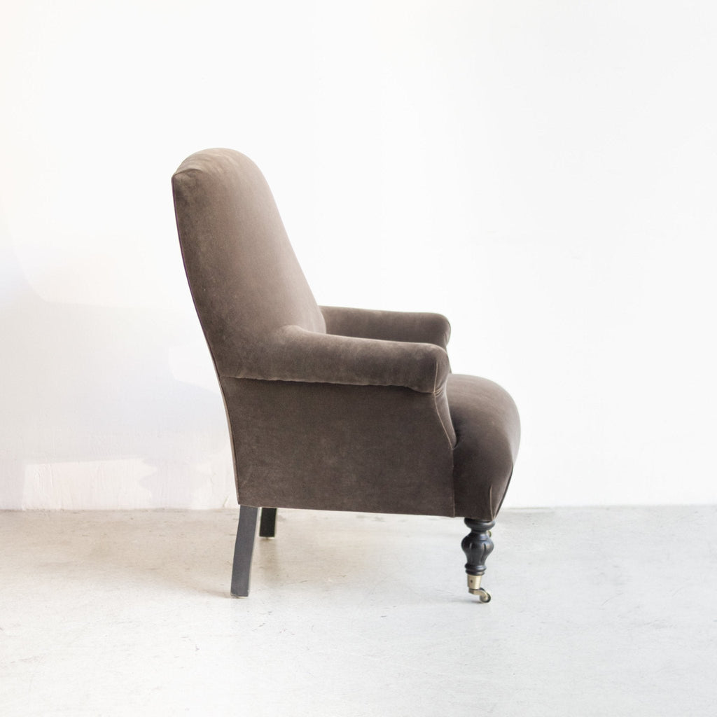 Bellecour Arm Chair | Emile Velvet Chocolate