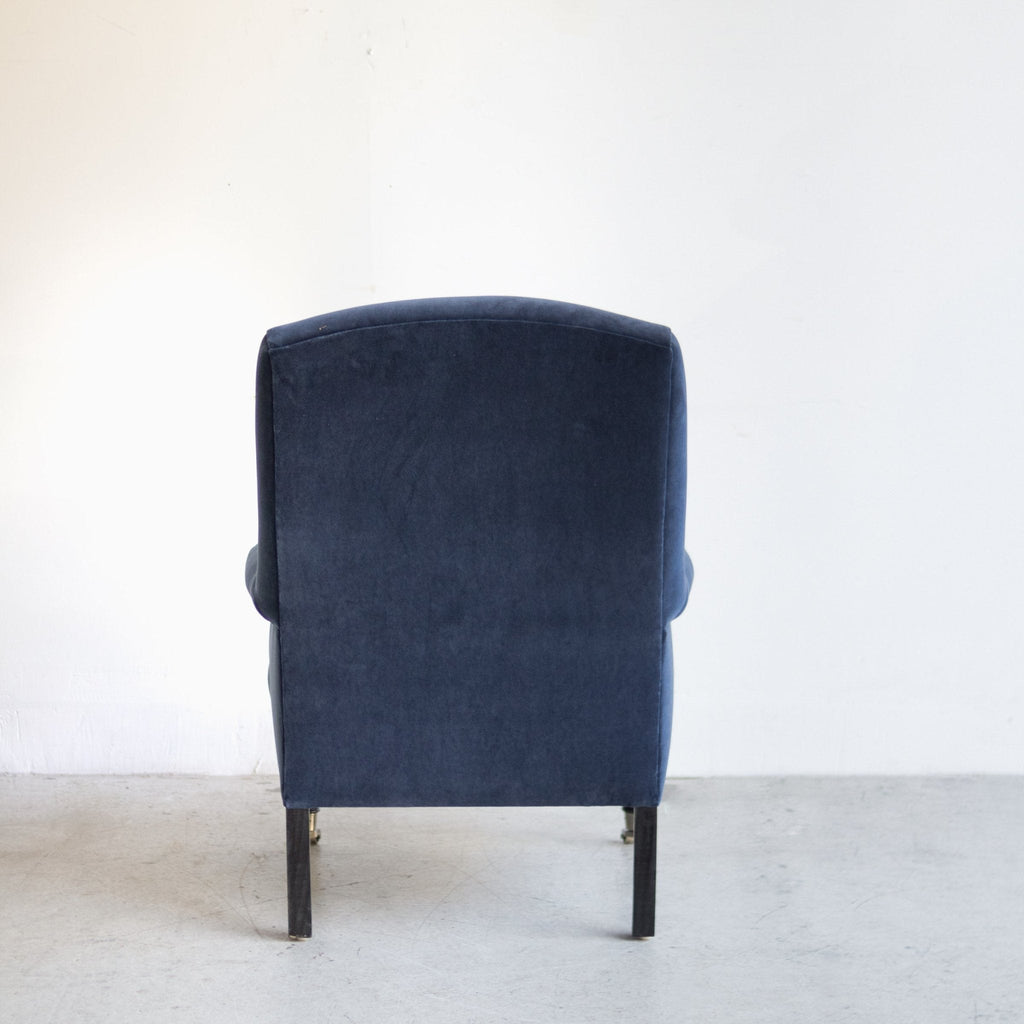 Bellecour Arm Chair | Emile Velvet Navy