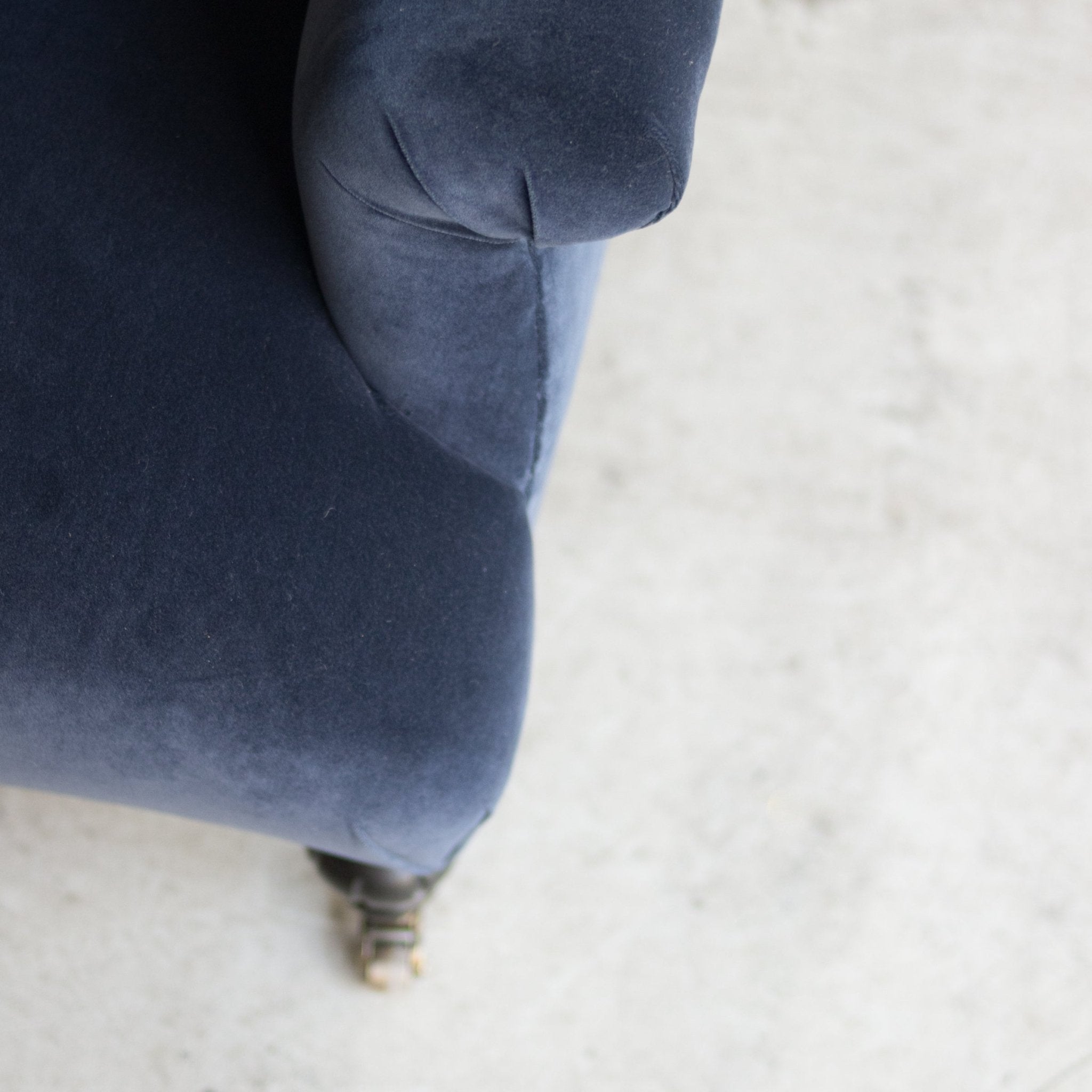 Bellecour Arm Chair | Emile Velvet Navy