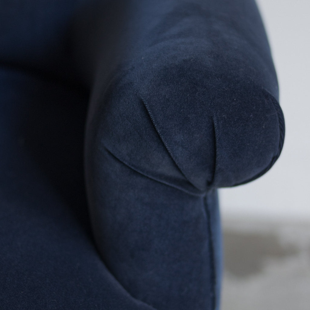 Bellecour Arm Chair | Emile Velvet Navy