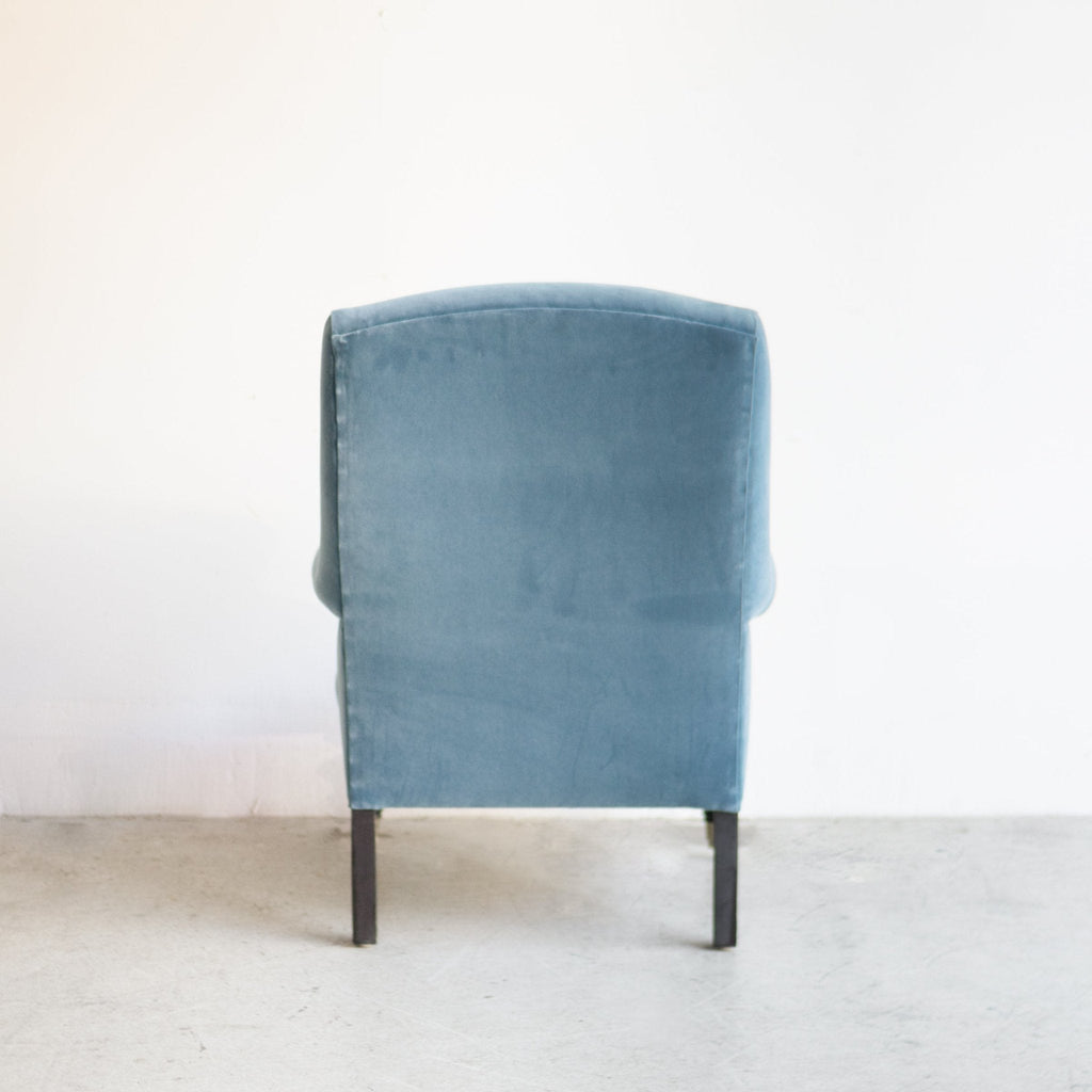 Bellecour Arm Chair | Emile Velvet Sea Blue