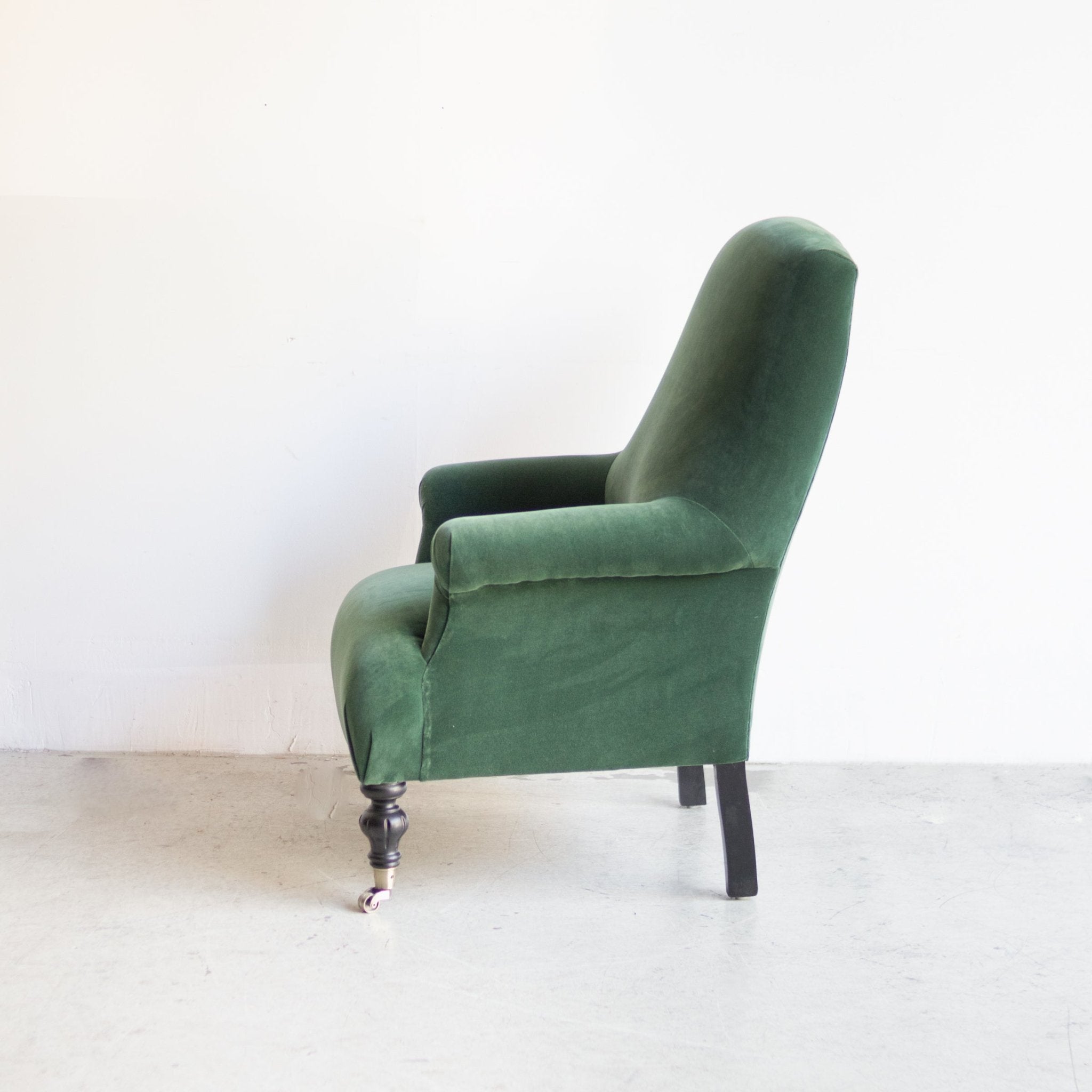 Bellecour Arm Chair | Emile Velvet Spruce
