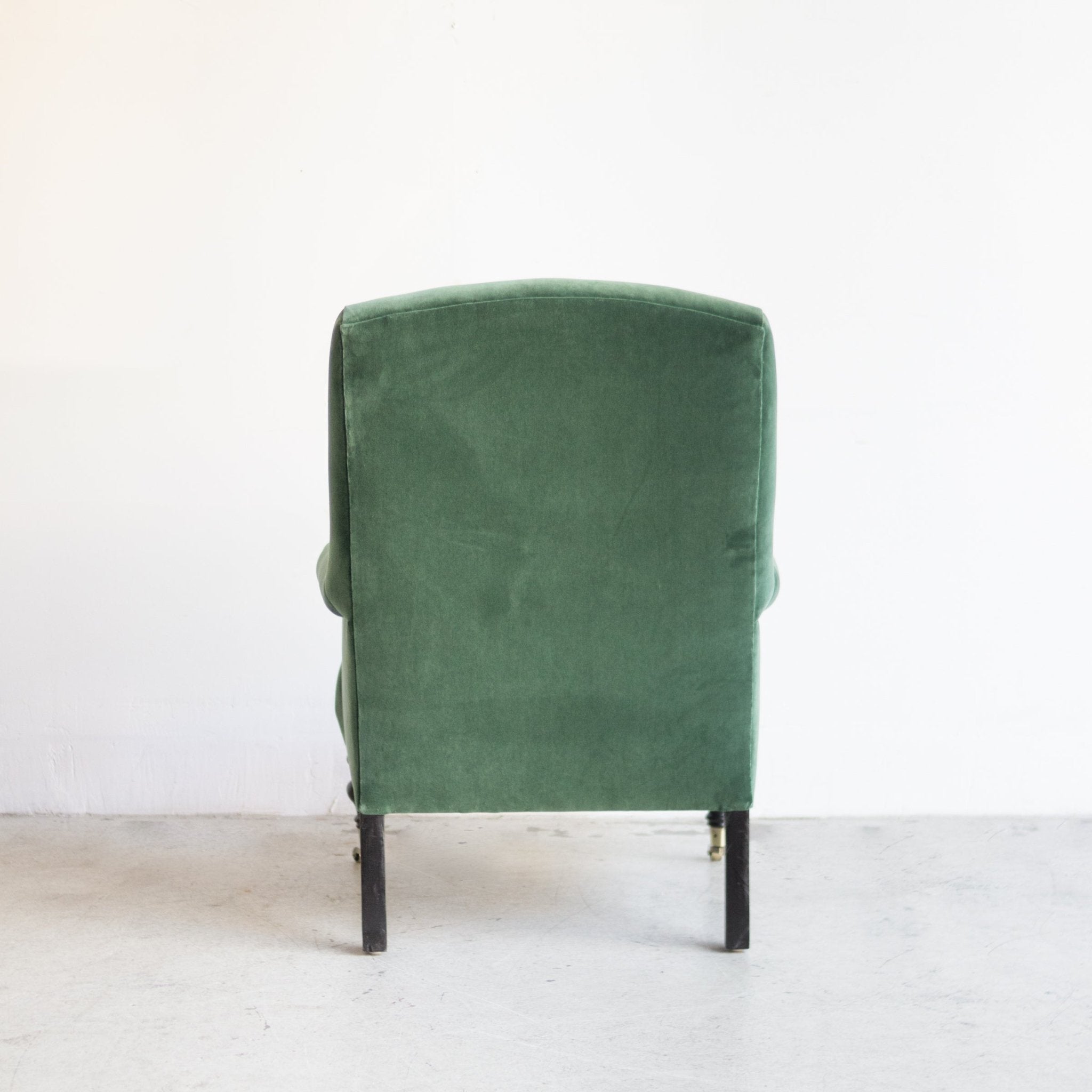 Bellecour Arm Chair | Emile Velvet Spruce | Floor Sample