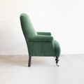Bellecour Arm Chair | Emile Velvet Spruce | Floor Sample