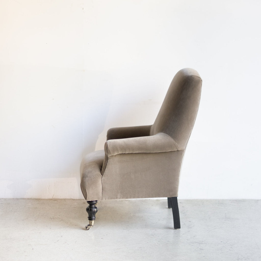 Bellecour Arm Chair | Emile Velvet Stone