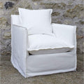 Chic Slipcovered Chair