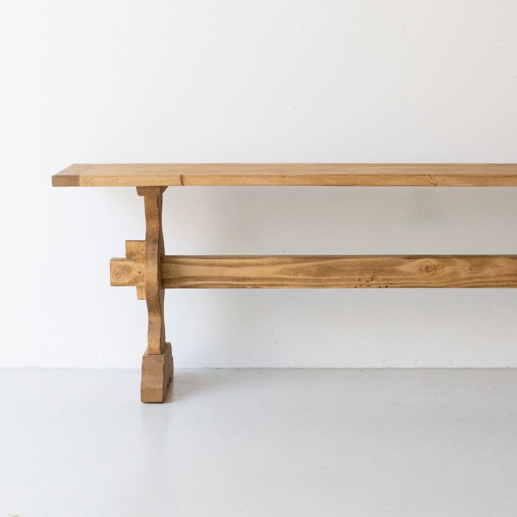 Reclaimed Wood Monastery Console