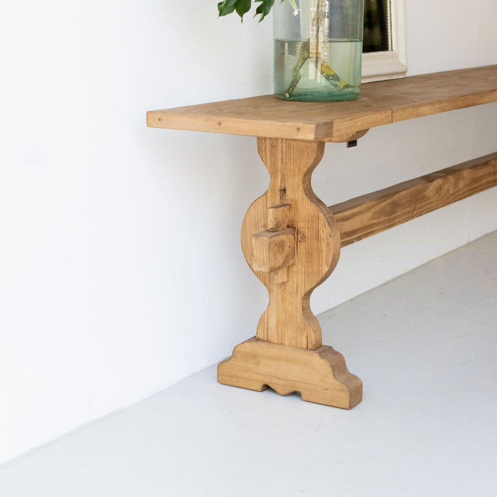 Reclaimed Wood Monastery Console