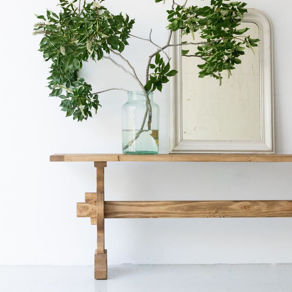Reclaimed Wood Monastery Console