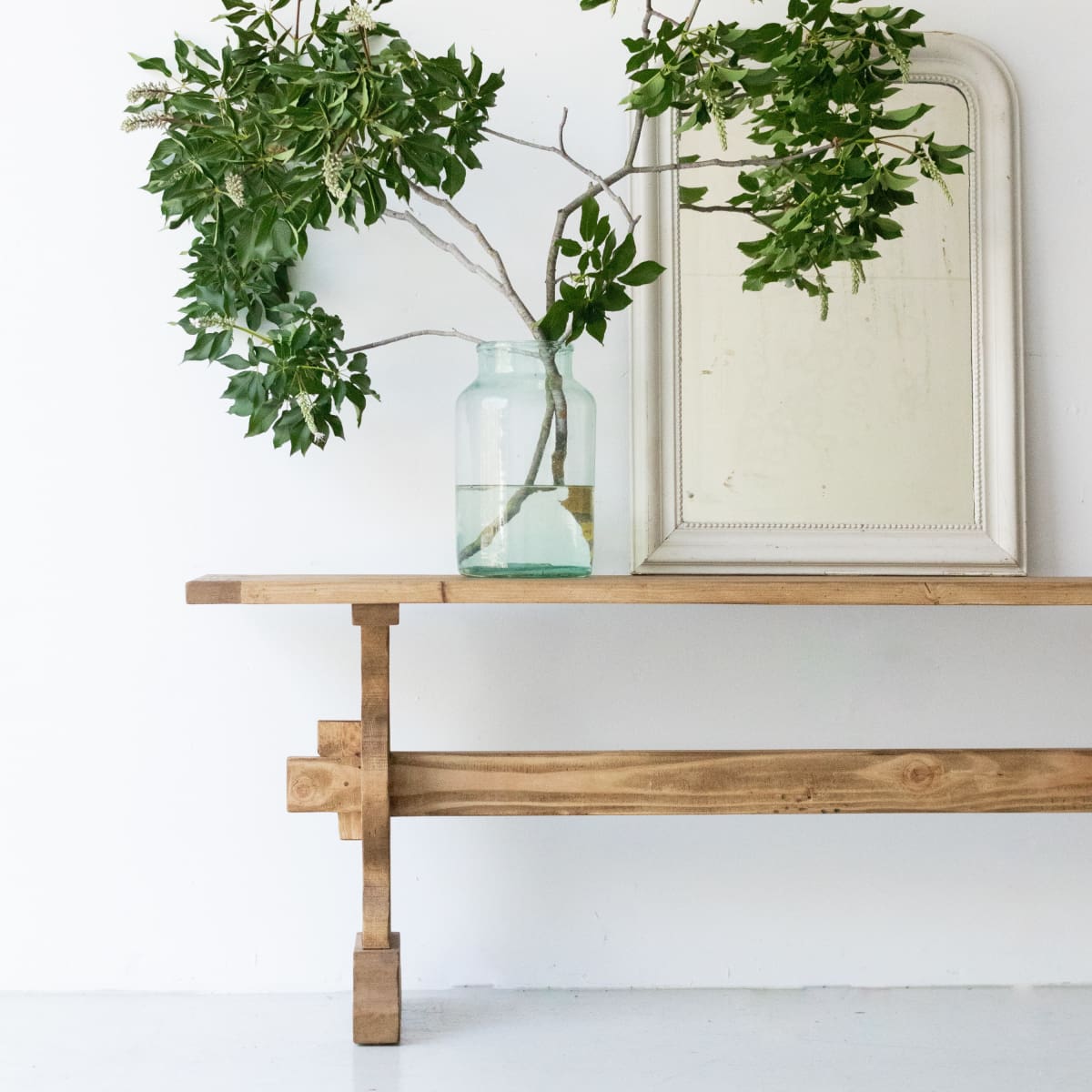 Reclaimed Wood Monastery Console